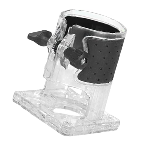 Auswirkungen Resistenter Trimmers Guard Clear Housing Reduzieren Geräusch Von Trümmern. Clear Deckung Holzrouters Basis Für Verbesserte Effizienz Trimmers Router Abdeckung von NPXUAMTJ