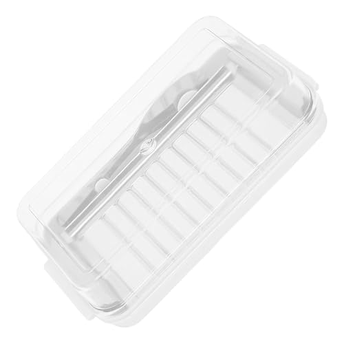 Edelstahl Butter Slicer Und Schneiderkäse Lagerbehälter Mit Klarem Deckel Für Die Kühlschrankorganisation Edelstahl Butter Slicer Und Schneiderkäse Lagerbehälter Mit Klarem Deckel Für Die Kühlschrankorganisation von NPXUAMTJ