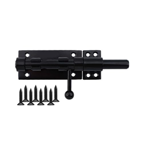 Edelstahl Türschloss Schiebebrole Riegel Hasp Hardware Heavy Duty Gartenschuppen Schieberschloss Einfach Zu Installierende Bolzen Riegel Hasp von NPXUAMTJ