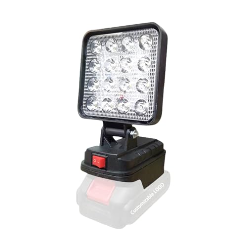 Faltbare LED Light Outdoor Taschenlampen USB Ladung Für 14.4-20 V Lithiumbatterien Anschluss Kunststoff Konstruktionsadapter von NPXUAMTJ