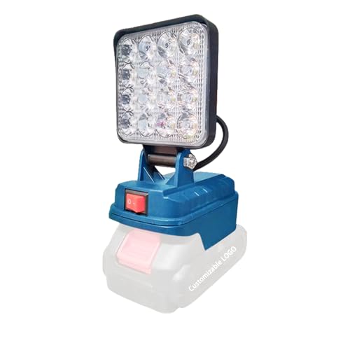 Faltbare LED Light Outdoor Taschenlampen USB Ladung Für 14.4-20 V Lithiumbatterien Anschluss Kunststoff Konstruktionsadapter von NPXUAMTJ
