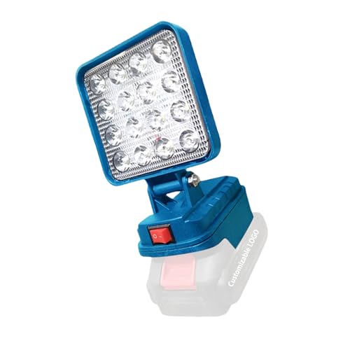 Faltbare LED Light Outdoor Taschenlampen USB Ladung Für 14.4-20 V Lithiumbatterien Anschluss Kunststoff Konstruktionsadapter von NPXUAMTJ