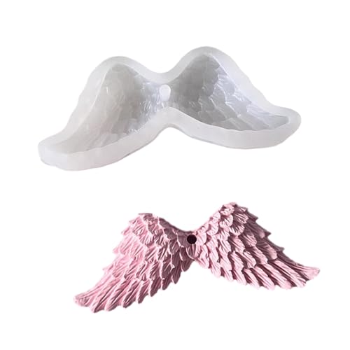 Flügelanhänger Silikonform Für Schmuck Die Lebensmittel Sichere Flexible Wiederverwendbare Handwerkswerkzeug Mit Künstlerischem Flügel Design Handgefertigtes Schmuck Silikonform von NPXUAMTJ