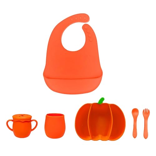 Halloween Form Silikon Fütterungsplatte Set Praktische Lebensmittel Servierschale Mit Saugnapfbecher Sicheres Esswerkzeug Halloween Form Silikon Fütterungsplatte Set Praktische Lebensmittel Servierschale Mit Saugnapfbecher Sicheres Esswerkzeug von NPXUAMTJ