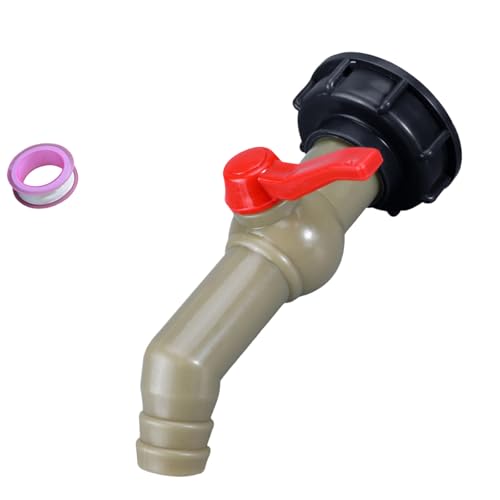 Hochleistungs Behälter Adapter Wasserbeschläge Gartenbewässerungsstecker Einfacher Schlauchschalter Wasserhahnauslass ABS Ball Anpassungs Hochfestigkeit IBC Adapter von NPXUAMTJ