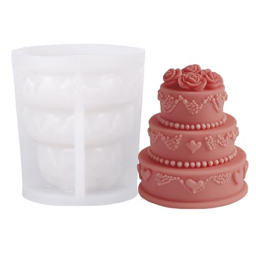Hochzeit Silikonkerzenform Für Handgefertigte Kerzenseife Schokoladen Back Rosenkuchen Silikonform Für Epoxidharz Mehrzweckrosenkuchen Hochzeit Silikonkerzenform Für Handgefertigte Kerzenseife Schokoladen Back Rosenkuchen Silikonform Für Epoxidharz Mehrzweckrosenkuchen von NPXUAMTJ