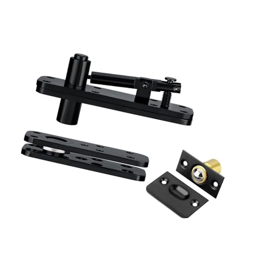 Holztür Pivots Scharniere Edelstahl Versteckte Türscharnier 360 Grad Rotation Unsichtbare Pivots Hardware Edelstahl Versteckte Stahlscharnier von NPXUAMTJ