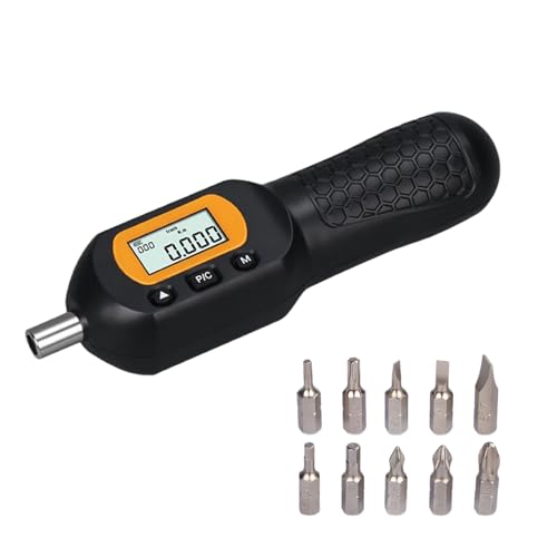 Industrial Grad Drehmomente Schraubendreher Digitales Messsystem ABS Sturdy Construction Verfügt Über 10 Funktionelle Treiberbits Tragbarer Drehmomentschraubendreher Set Industrial Grad Drehmomente Schraubendreher Digitales Messsystem ABS Sturdy Construction Verfügt Über 10 Funktionelle Treiberbits Tragbarer Drehmomentschraubendreher Set von NPXUAMTJ