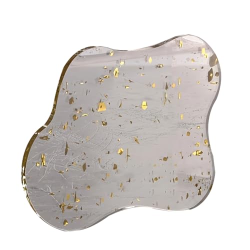 Klarer Acryl Untersetzer Trinken Kaffee Tasse Matte Kollektion Dekorative Servierplatte Für Küchen Essbereich Setups Acrylbechermatte Zum Essen von NPXUAMTJ