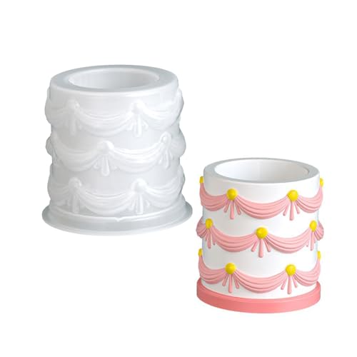 Kompliziertes Strukturiertes Silikonform Der Spitze Zum Erstellen Von Einzigartigen Harzschmuckschalen Und Home Decoration Accessoires Geprägte Silikonform Für Kerzenhalter von NPXUAMTJ