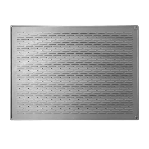 Küchen-Silikonmatte zum Trocknen von Geschirr und Produktion, multifunktionales Abtropfpad, platzsparendes Abtropfgestell für Küchenutensilien Küchen-Silikonmatte zum Trocknen von Geschirr und Produktion, multifunktionales Abtropfpad, platzsparendes Abtropfgestell für Küchenutensilien von NPXUAMTJ