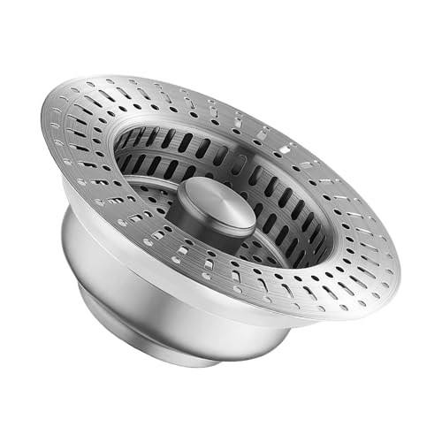 Küchenspüle Abfluss Korb Antiklogging Drain Stopper Springkerne Waschbecken Sieb Filter Leicht Zu Bedienende Stähle Stopper Badezimmersieb von NPXUAMTJ