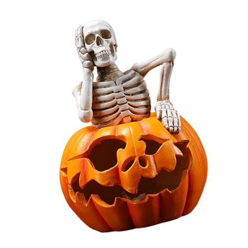 NPXUAMTJ Kürbisschädelgeformte Lampe Halloween Themen Ornament Stilvolle Dekorative Helle Innen Und Außenfest Feste Dekoration Innen Freien Freien Dekoration NPXUAMTJ Kürbisschädelgeformte Lampe Halloween Themen Ornament Stilvolle Dekorative Helle Innen Und Außenfest Feste Dekoration Innen Freien Freien Dekoration von NPXUAMTJ