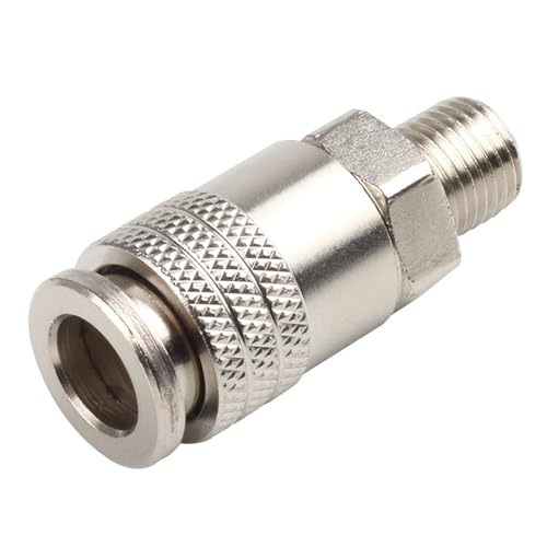 Luftwerkzeugstecker Mehrzweck Stahlmaterialien G1/4 Männliche Gewinde Schnellinstallationsdesign Für Kompressorsysteme Schnellanschluss Pneumatische Schlauchadapter Luftwerkzeugstecker Mehrzweck Stahlmaterialien G1/4 Männliche Gewinde Schnellinstallationsdesign Für Kompressorsysteme Schnellanschluss Pneumatische Schlauchadapter von NPXUAMTJ