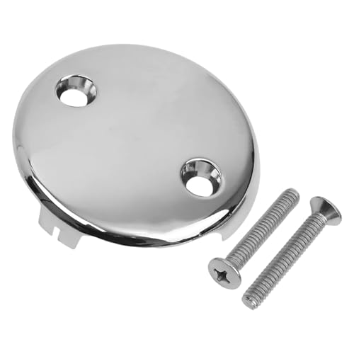 NPXUAMTJ Moderne Badewanne Abflussplatte Glatte Oberflächen Zinklegungskonstruktion Verhindert Clogs Und Verbessert Die Langlebigkeit (113) Badewannenüberläufe Abdeckplatte von NPXUAMTJ