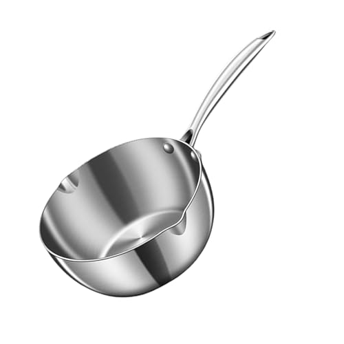 Multifirtionale Küchentöpfe 304 Stichtlos Stahl Kleine Töpfe Topf Küche Kochscharme Kleine Bratpfannen Zum Kochen von NPXUAMTJ