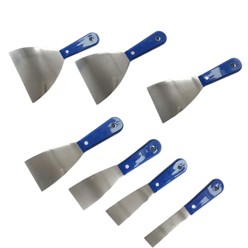 Multiple Size 7PCS Putty Scraper Tool Kits Für Heizung Reparatur Nahtloser Wandflächen Reparaturen Home Renovation Kit von NPXUAMTJ