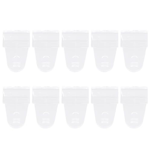 NPXUAMTJ 10 Stück Set Klarer Kleberhaken Für Mehrere Verwendung Fenster Und Innen Tür Rahmen 17 Mm Dicke Kleiderbügel Haken Fenster Kleiderbügel von NPXUAMTJ