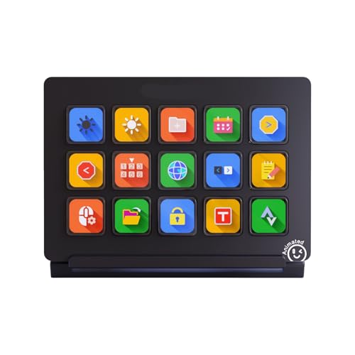 NPXUAMTJ 15Key Programmierbares AI Tastatur Streams Deck Für Rundfunkveranstalter Customs Action Integration PC Workflows Optimierung NPXUAMTJ 15Key Programmierbares AI Tastatur Streams Deck Für Rundfunkveranstalter Customs Action Integration PC Workflows Optimierung von NPXUAMTJ