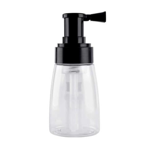 NPXUAMTJ 180 Ml Pulver Zerstäuber Flasche Talkum Emulsion Sprinkler Lotion Spender Dreh Salon Reisebehälter Zubehör Transparent Garten Duster von NPXUAMTJ