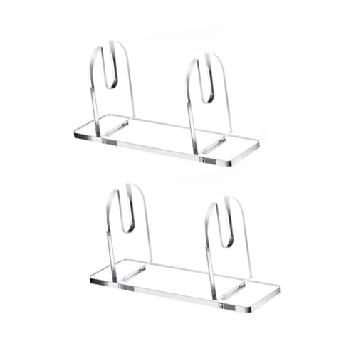 NPXUAMTJ 2/3 Stück Acryl-Handventilator-Basis, faltbarer Ventilator-Halter, chinesische Hand, Ständer zur Verschönerung des Wohnzimmers, ästhetisches Acryl-Display von NPXUAMTJ
