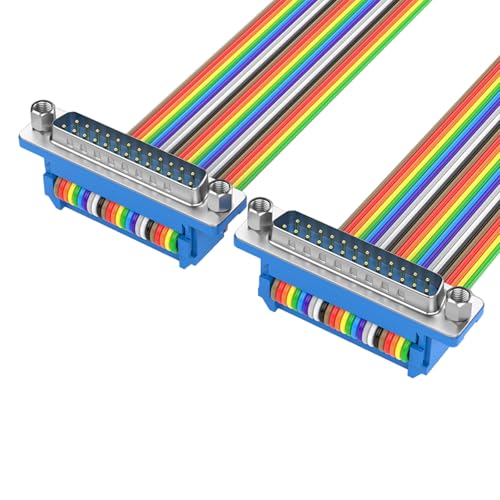 NPXUAMTJ 25Pin DB25 Parallele Männlicher Weiblicher Drucker DB25 Computerkabel Für Computer Und Druckerkonnektivität NPXUAMTJ 25Pin DB25 Parallele Männlicher Weiblicher Drucker DB25 Computerkabel Für Computer Und Druckerkonnektivität von NPXUAMTJ