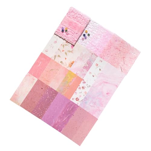 NPXUAMTJ 26 Blatt Ästhetisches Scrapbooking Papier Mit 5 Knöpfen Scrapbooking Verzierungspapier Für Journal Planer Bilderrahmen NPXUAMTJ 26 Blatt Ästhetisches Scrapbooking Papier Mit 5 Knöpfen Scrapbooking Verzierungspapier Für Journal Planer Bilderrahmen von NPXUAMTJ