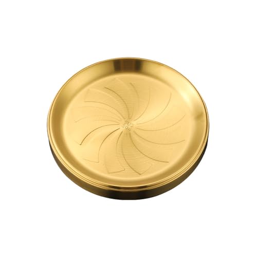 NPXUAMTJ 304 Edelstahl Doppelschichtschale Teller 20 Cm Wärmeisolierung Goldenes Finish Geschirr Für Familienversammlungen Edelstahl Servierschale Mit Wärmeisolierung von NPXUAMTJ