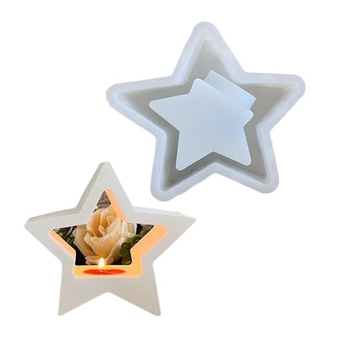 NPXUAMTJ 3D Candlestick Making Formen Silikonanhänger Dekorationen Basteln Formen Kerzenhalter Schimmel NPXUAMTJ 3D Candlestick Making Formen Silikonanhänger Dekorationen Basteln Formen Kerzenhalter Schimmel von NPXUAMTJ