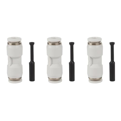NPXUAMTJ 3pcs 3D Drucker PTFE Pneumatic Anpassungsrohranschluss 1 75 Mm Filament Extruder Schnellanschluss Für Labor X1c X1e P1p P1s von NPXUAMTJ
