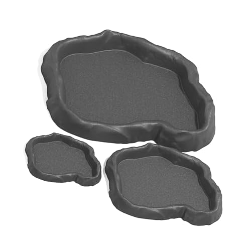 NPXUAMTJ 3pcs Nonslip Basis Reptilien Fütterungsschale Nahrung Wasserschale Bad Für Amphibien Haustier Fütterung Badewässerungslösung Reptilien NPXUAMTJ 3pcs Nonslip Basis Reptilien Fütterungsschale Nahrung Wasserschale Bad Für Amphibien Haustier Fütterung Badewässerungslösung Reptilien von NPXUAMTJ