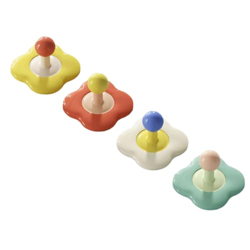 NPXUAMTJ 4pcs Dekorativen Kleberhaken Praktische Klebstoff Wandbügel Für Badezimmer Küche Aufbewahrung Rucksäcke Huthalter Handtuch Und Schlüssel Wandbügel von NPXUAMTJ