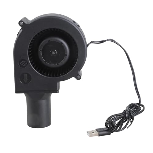 NPXUAMTJ 5 V USB Gebläse Kunststoff Build Für Hinterhof Feuerstelle Wartung Und Kochhilfe USB Gebläse Variable Geschwindigkeit von NPXUAMTJ