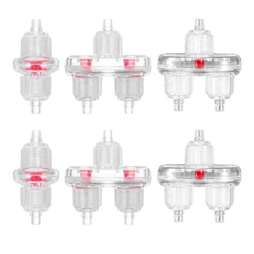 NPXUAMTJ 6 Teile Unidirektionale Luftprüfventile Für Aquariumluftpumpen 3/16 Zoll Röhrchen Nicht Return Fischtanks Zubehör Anti Backflow Für Aquarium NPXUAMTJ 6 Teile Unidirektionale Luftprüfventile Für Aquariumluftpumpen 3/16 Zoll Röhrchen Nicht Return Fischtanks Zubehör Anti Backflow Für Aquarium von NPXUAMTJ