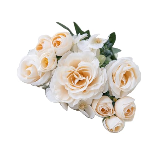 NPXUAMTJ 7 Rosen Künstliche Blumen Set Realistische Rosenstrauß Plastikstamm Perfekt Für Innentischplatten Arrangements Home Dekoration Plastik Rosen NPXUAMTJ 7 Rosen Künstliche Blumen Set Realistische Rosenstrauß Plastikstamm Perfekt Für Innentischplatten Arrangements Home Dekoration Plastik Rosen von NPXUAMTJ