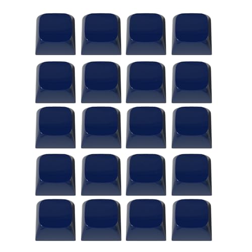 NPXUAMTJ Customizeds Jades Jelly Keycaps XDA Höhe 1U Höhe Nicht Drucken Schlüsselabdeckungen Ersatz Für Mechanische Tastaturen XDA Profiltaste von NPXUAMTJ