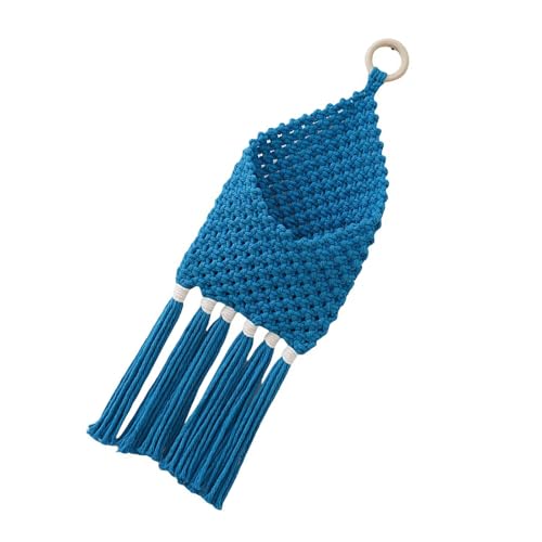 NPXUAMTJ Elegante Makramee-Organizer aus Baumwollseil, gewebte Hängekorb-Regale für Wohnzimmer, Schlafzimmer und Kinderzimmer, Wanddekoration NPXUAMTJ Elegante Makramee-Organizer aus Baumwollseil, gewebte Hängekorb-Regale für Wohnzimmer, Schlafzimmer und Kinderzimmer, Wanddekoration von NPXUAMTJ
