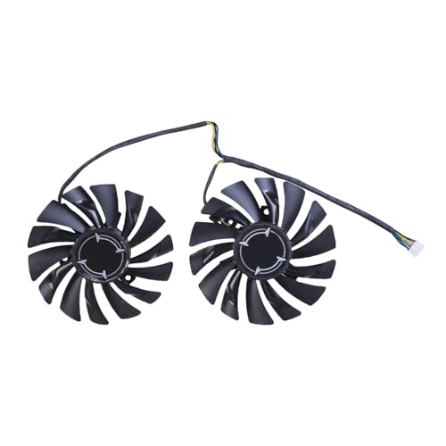 NPXUAMTJ Grafikkartenkühlungslüfter Für RX470 RX480 RX570 CRADIC Card OPTORED Cooling Effect 4PIN VERBINDUNG RUTEN RUNTING Fan 85mm NPXUAMTJ Grafikkartenkühlungslüfter Für RX470 RX480 RX570 CRADIC Card OPTORED Cooling Effect 4PIN VERBINDUNG RUTEN RUNTING Fan 85mm von NPXUAMTJ