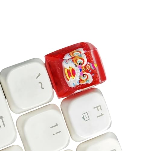 NPXUAMTJ Harzschlüsselkap Mit Traditionellen Dragon Dance Inlay Transucents Touch Epoxy Für Mechanische Tastaturtransucents NPXUAMTJ Harzschlüsselkap Mit Traditionellen Dragon Dance Inlay Transucents Touch Epoxy Für Mechanische Tastaturtransucents von NPXUAMTJ
