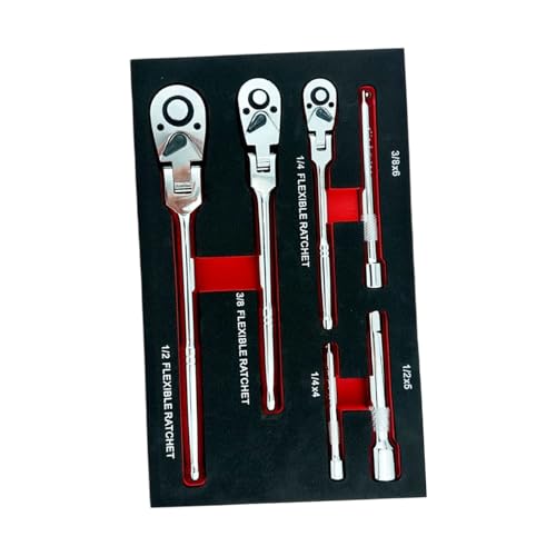 Head Ratcheting Schraubenschlüssel 6PC Reversible Design Mit Erweiterung Für Den Rotatenschmelze Des Kompaktraum Space Optimierungsmechanikers Head Ratcheting Schraubenschlüssel 6PC Reversible Design Mit Erweiterung Für Den Rotatenschmelze Des Kompaktraum Space Optimierungsmechanikers von NPXUAMTJ