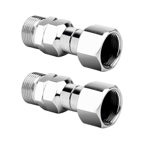 NPXUAMTJ Industrielle Hochdruckscheibe Rotationsverbindungsstecker M22 360 Grad Rotationsschlauchanschlussanpassung Aus Edelstahl Wasseradapter NPXUAMTJ Industrielle Hochdruckscheibe Rotationsverbindungsstecker M22 360 Grad Rotationsschlauchanschlussanpassung Aus Edelstahl Wasseradapter von NPXUAMTJ