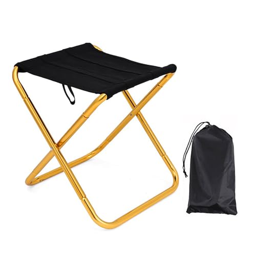 NPXUAMTJ Komfortklapphocker Little Fishing Chair Leichte Gewichte Tragbarer Campinghocker Für Wanderungen Und Rucksack von NPXUAMTJ