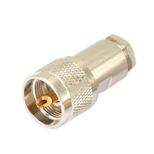 NPXUAMTJ Kupfer Antennenstecker Mit SL16-Stecker Für RG303- Und LMR195-Koaxialkabel NPXUAMTJ Kupfer Antennenstecker Mit SL16-Stecker Für RG303- Und LMR195-Koaxialkabel von NPXUAMTJ