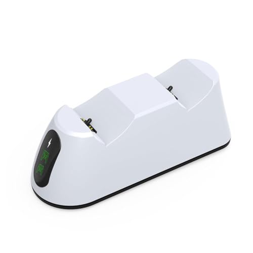NPXUAMTJ Ladestation Doppel Ladedock Ladegerät Für Drahtlosen Spielcontroller Ladedockständer Mit LED Indikatoren von NPXUAMTJ