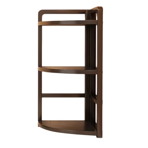 NPXUAMTJ Multifunktionales Holzregal 2 Layer Eck Designs Desktop Speicherlösung Platz Für Häuser Und Büro von NPXUAMTJ