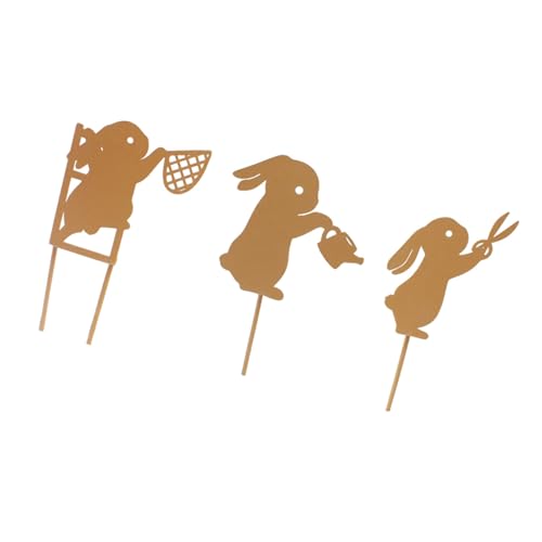 NPXUAMTJ Osterschild Schöne Kaninchen Statue Tree Töpfe Pfahl Perfekt Für Metallveranda Und Gartenskulpturendekoration NPXUAMTJ Osterschild Schöne Kaninchen Statue Tree Töpfe Pfahl Perfekt Für Metallveranda Und Gartenskulpturendekoration von NPXUAMTJ