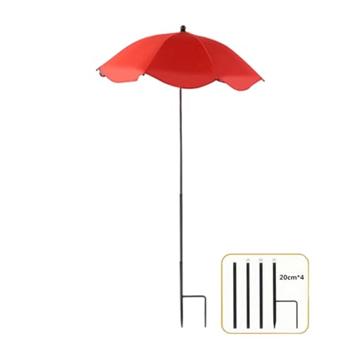 NPXUAMTJ Pflanzen Regenschirm Easy Installation Mehrzweckdekoration Leichter Gewicht Anlagen Regenschirmabdeckung Für Gartenstopf Garten von NPXUAMTJ