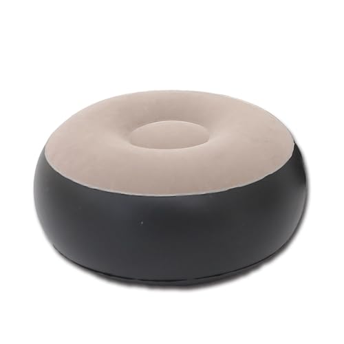 NPXUAMTJ Portables Antislip Stool Liegestützer Aufblasbare Lounger Mit Fußschemel Chaise Für Sitzgelegenheiten Lesen Und Reisen Freien In Aufblasbarer Sitz Freien von NPXUAMTJ