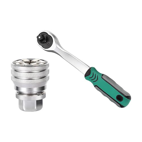 NPXUAMTJ Präzise 72 Zahn Ratschenschlüssel Mit Einstellbarer Sockel 10-19 Mm 3/8 "Antrieb Geeignet Für Mechanische Automobilreparatur Professionelle Einstellbare Ratschen Schritte von NPXUAMTJ