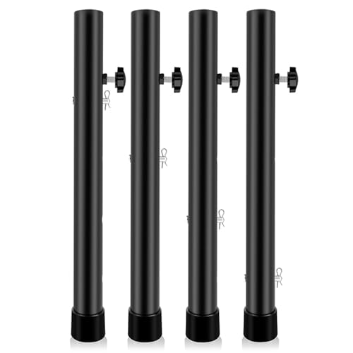 NPXUAMTJ Professionelle Tischbein-Verlängerungen, korrosionsbeständig, Stahl, Tischbein-Aufzug, Upgrades für Möbel-Upgrades von NPXUAMTJ